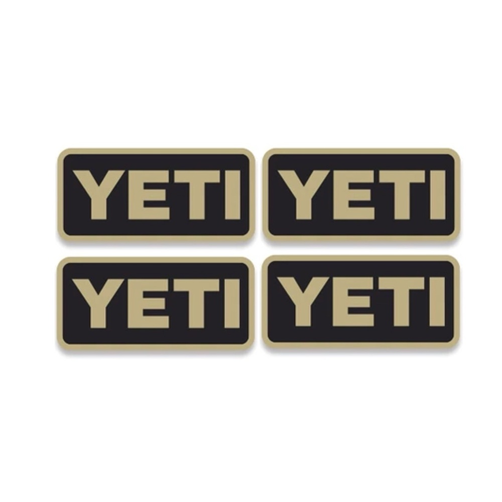 Pack of 4 Yeti Stickers